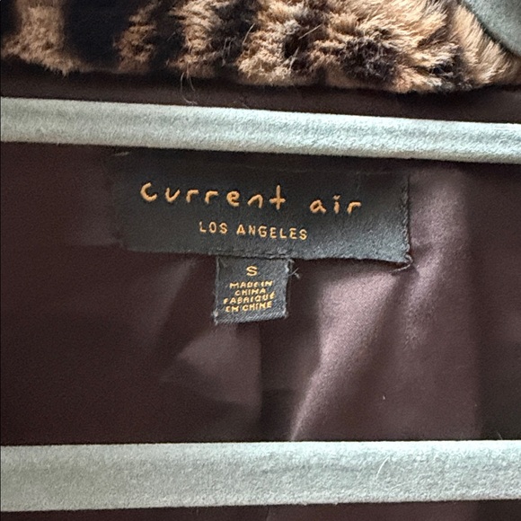 Anthropologie Leopard Print Teddy Jacket - Picture 3 of 6